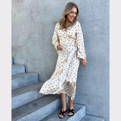 STORIES FROM THE ATELIER by COPENHAGENSHOES COLLECT DRESS 0012 OFF WHITE/BROWN