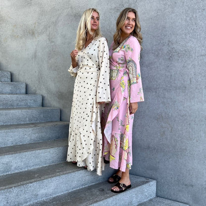 STORIES FROM THE ATELIER by COPENHAGENSHOES COLLECT DRESS 0012 OFF WHITE/BROWN