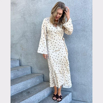 STORIES FROM THE ATELIER by COPENHAGENSHOES COLLECT DRESS 0012 OFF WHITE/BROWN