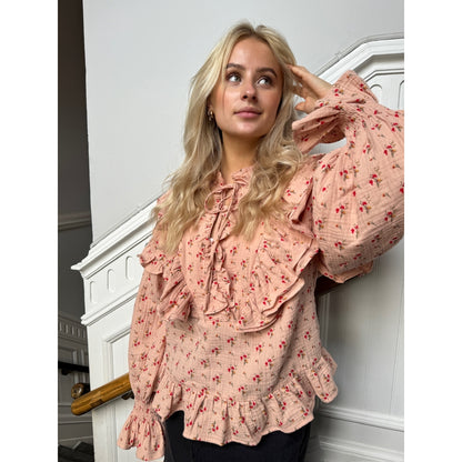 STORIES FROM THE ATELIER by COPENHAGENSHOES COPENHAGEN FLOWER MOMENT SHIRT 2970 ROSE