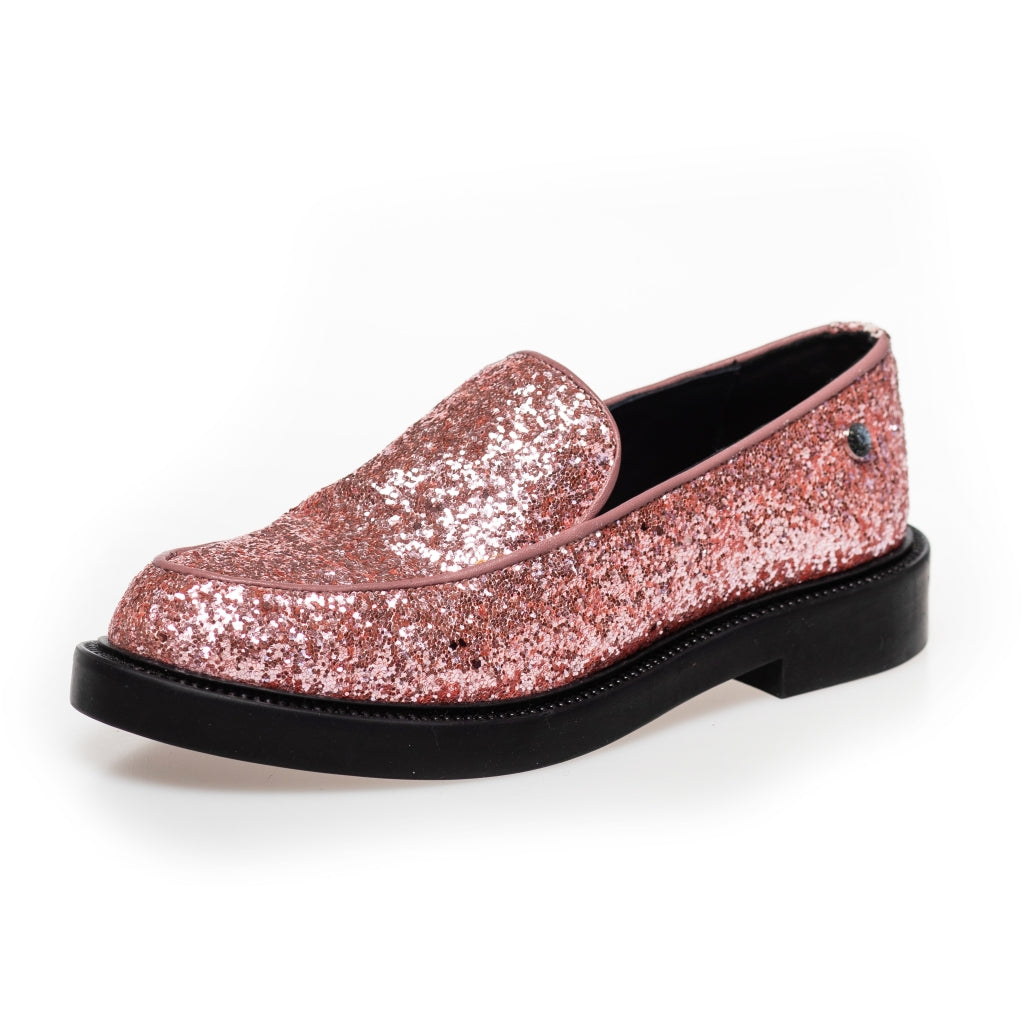 COPENHAGEN SHOES CPHS LOAFER Loafer 2306 ROSA GLITTER