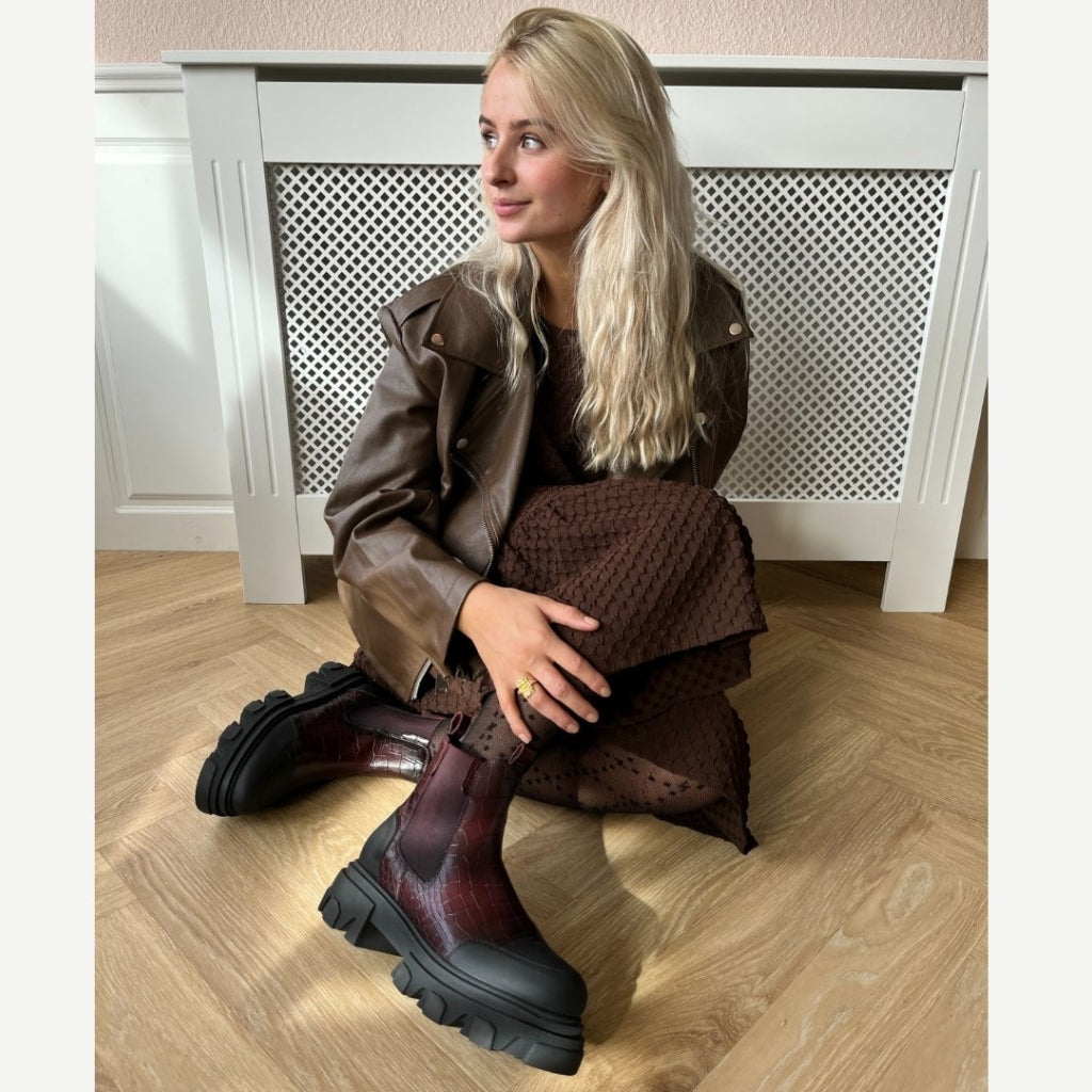 COPENHAGEN SHOES DAY BY DAY Stiefel 181 Bordeaux