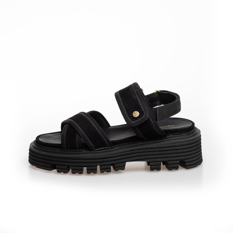 COPENHAGEN SHOES DIRECTION Sandal 001 Black