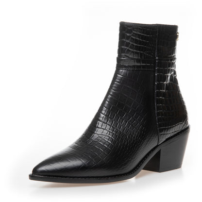 COPENHAGEN SHOES DIVIDED LOW Stiefel 0001 BLACK