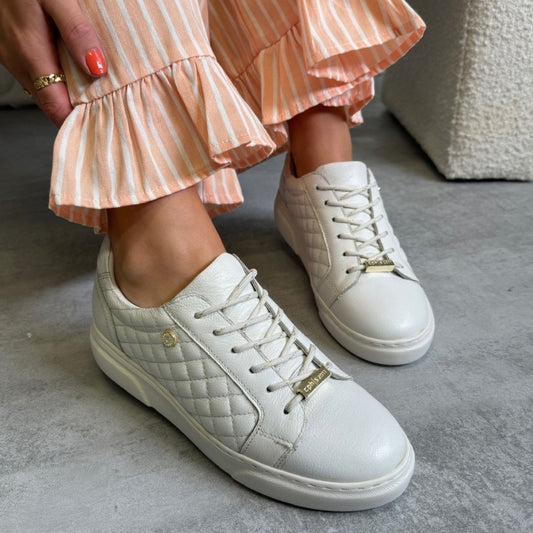 COPENHAGEN SHOES Dressed 22 Copenhagenshoes by Josefine Valentin Sneakers 001 White