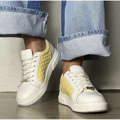 COPENHAGEN SHOES Dressed Multi Sneakers 0087 YELLOW