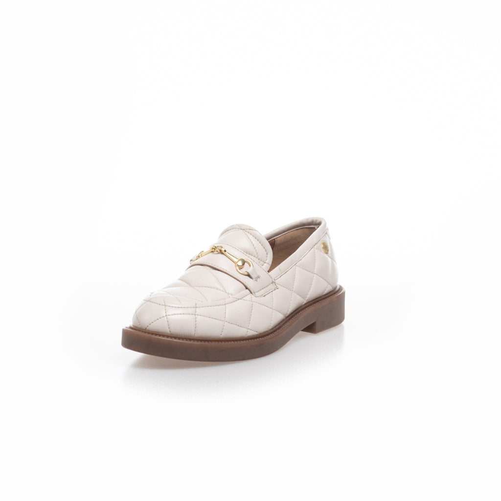 COPENHAGEN SHOES EMBRACE QUILTED Loafer 002 Beige
