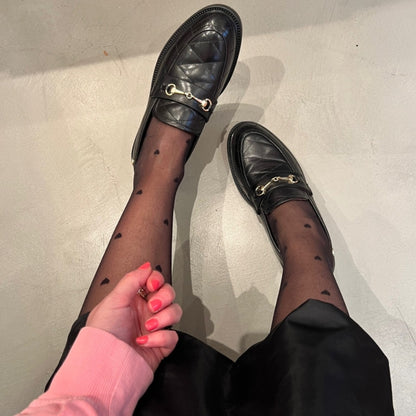 COPENHAGEN SHOES EMBRACE QUILTED 22 Loafer 001 Black