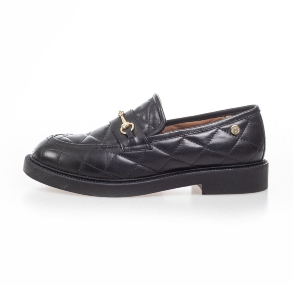 COPENHAGEN SHOES EMBRACE QUILTED 22 Loafer 001 Black