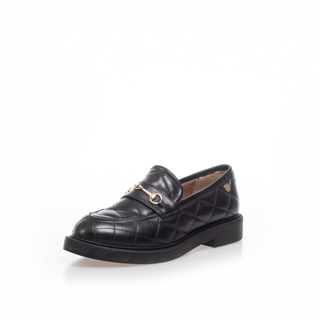 COPENHAGEN SHOES EMBRACE QUILTED 22 Loafer 001 Black