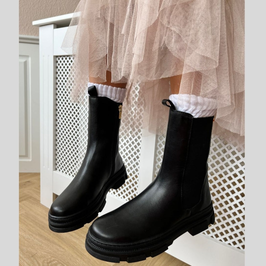 COPENHAGEN KIDS EVERYWHERE GIRL Stiefel 0001 BLACK