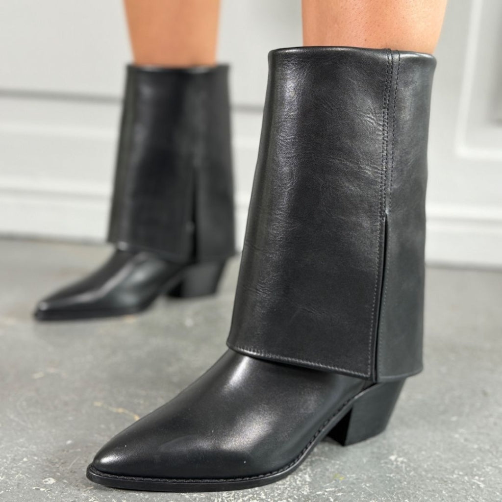 COPENHAGEN SHOES FALLING HIGH Stiefel 0001 BLACK