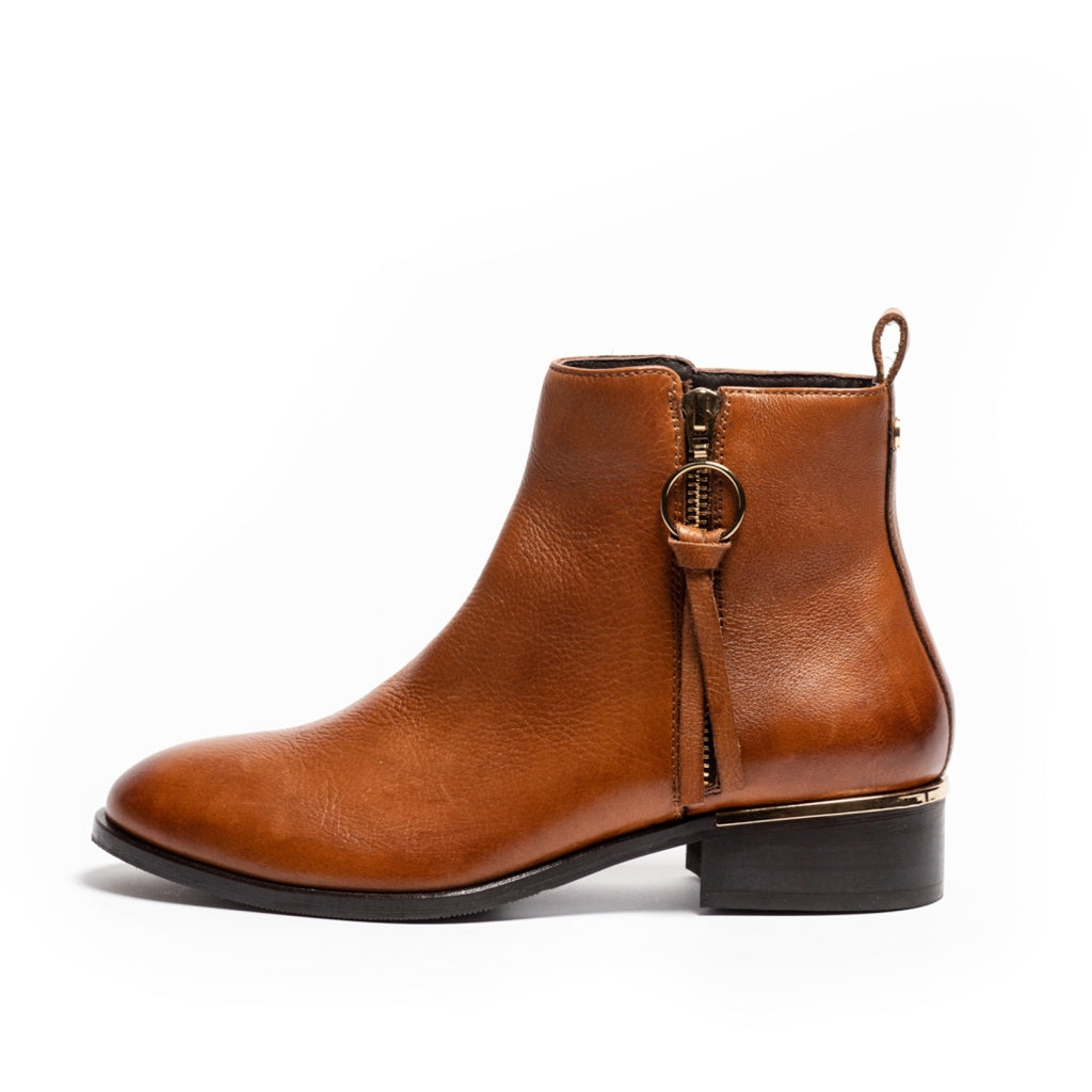 COPENHAGEN SHOES FEVER Leather 20 Stiefel 112 Cognac