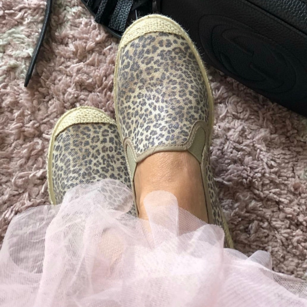 COPENHAGEN SHOES FLORENCE 20 lepard Espadrilles 048 Brown leopard