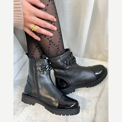 COPENHAGEN SHOES FLOWER CHILD Stiefel 0001 BLACK