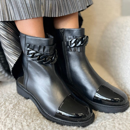 COPENHAGEN SHOES FLOWER CHILD Stiefel 0001 BLACK