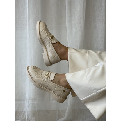 COPENHAGEN SHOES FOLLOW THE LEADER 23 Loafer 00081 BEIGE (BONE)