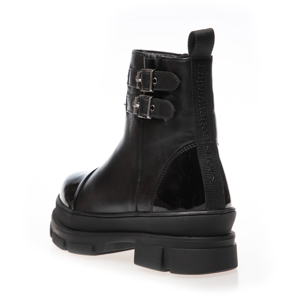 COPENHAGEN SHOES FOLLOW THE WAY Stiefel 038 Black patent