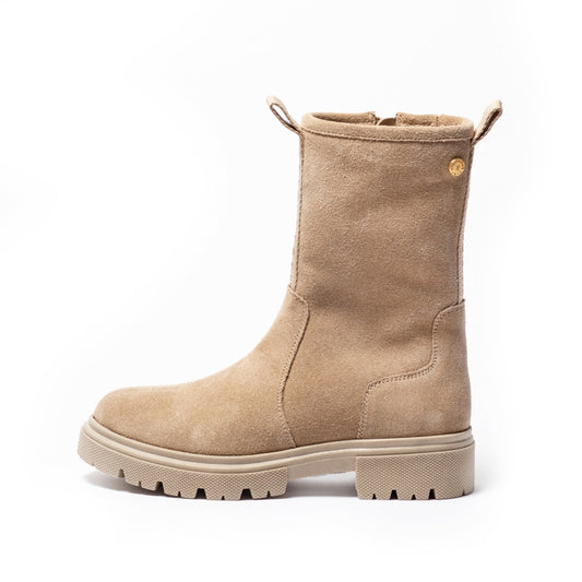 COPENHAGEN KIDS FOREST FOR GLAM GIRL SUEDE FUR (WR) Stiefel 0002 BEIGE
