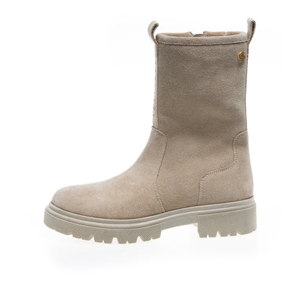 COPENHAGEN KIDS FOREST FOR GLAM GIRL SUEDE FUR (WR) Stiefel 0002 BEIGE