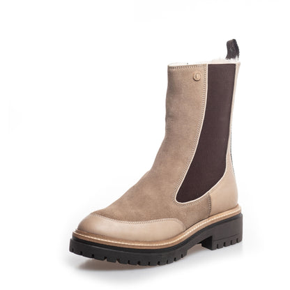 COPENHAGEN SHOES FOXY SUEDE Stiefel 120 IVORY