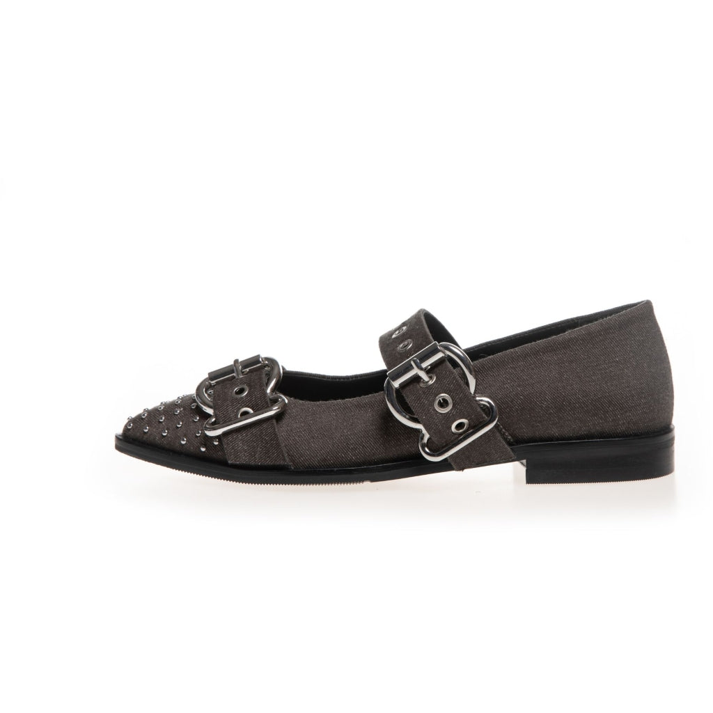COPENHAGEN SHOES FUTURE VIBES Ballerinas 0262 BLACK DENIM