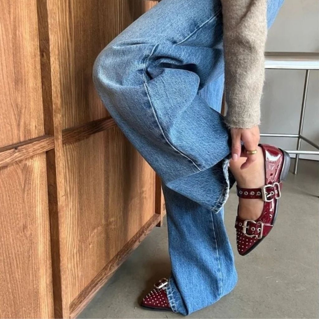 COPENHAGEN SHOES FUTURE VIBES PATENT Ballerinas 229 Bordo