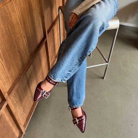 COPENHAGEN SHOES FUTURE VIBES PATENT Ballerinas 229 Bordo