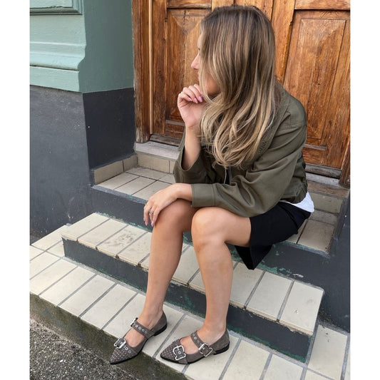 COPENHAGEN SHOES FUTURE VIBES SUEDE Ballerinas 0027 GREEN