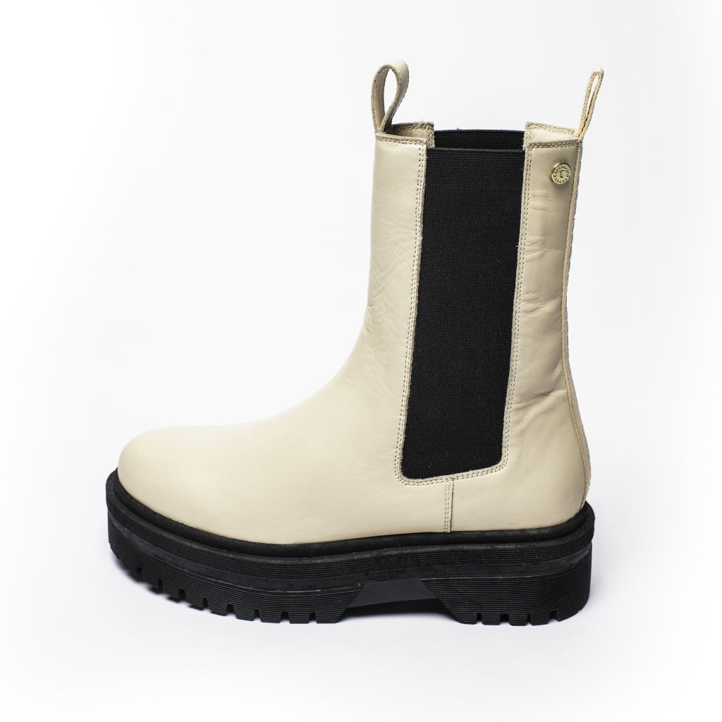 COPENHAGEN SHOES GOING Stiefel 151 beige leather