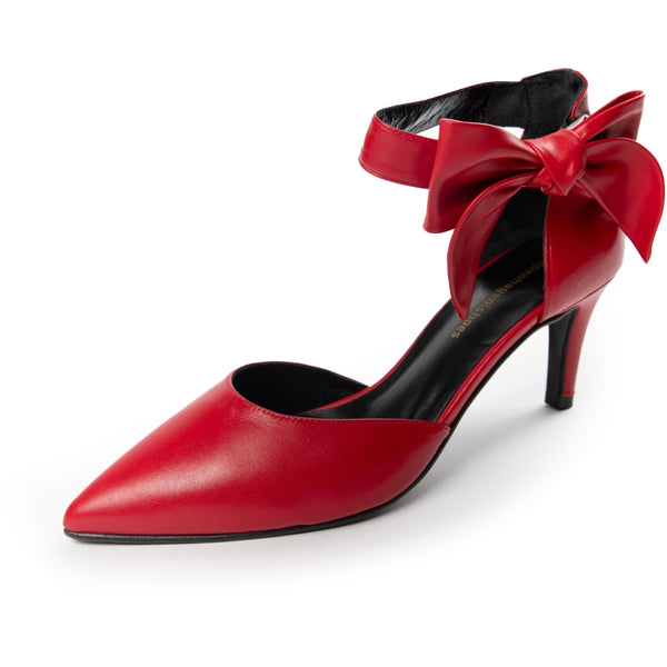 COPENHAGEN SHOES GOING OUT Leather Stilettos 0179 PASSION (RED)