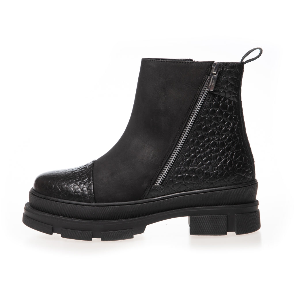 COPENHAGEN SHOES GOOD VIBES ONLY Stiefel 0001 BLACK