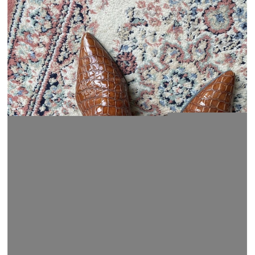 COPENHAGEN SHOES GO FLY CROCCO/COGNAC Stiefel 102 Cognac croco