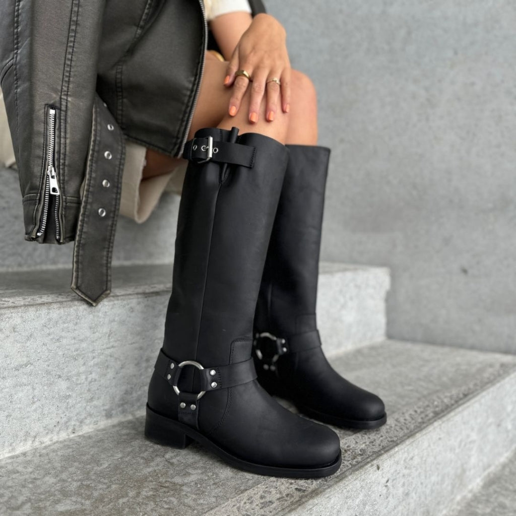 COPENHAGEN SHOES GO FOR THE MOVE HIGH Long boot 0001 BLACK
