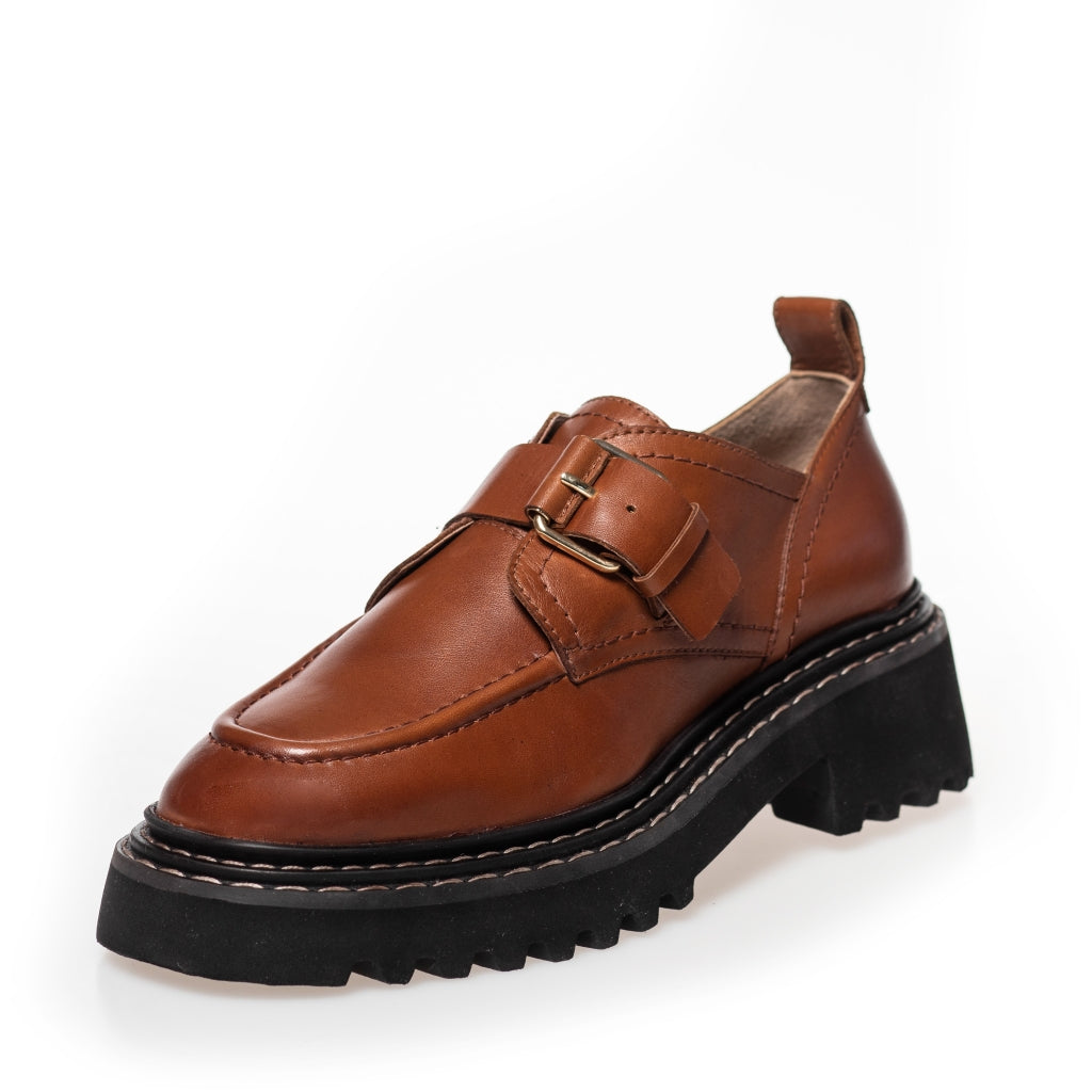 COPENHAGEN SHOES GO FREE Loafer 0241 COGNAC