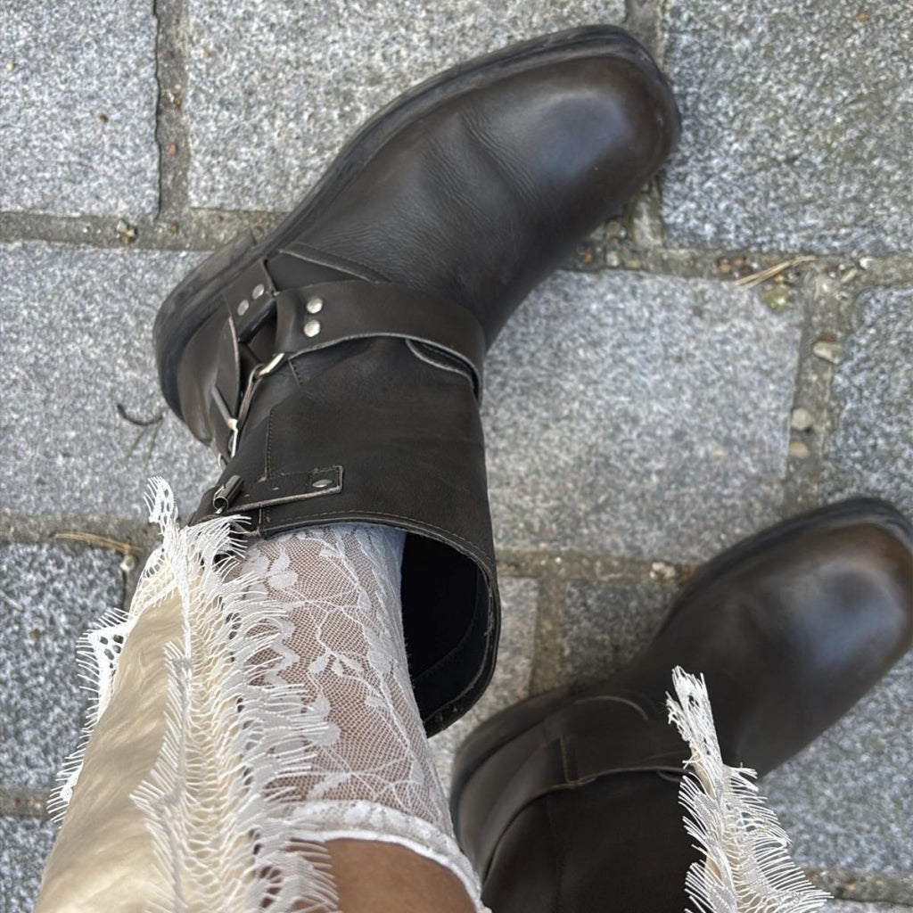 COPENHAGEN SHOES HEARTBEAT Stiefel 409 TAN/BLACK