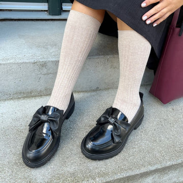 COPENHAGEN SHOES HELLO BOW Loafer 0001 BLACK