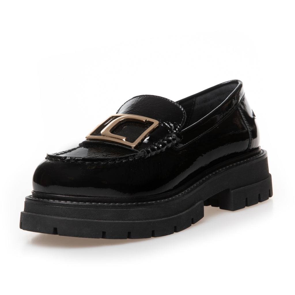 COPENHAGEN SHOES ICONIC WALK PATENT Loafer 0011 BLACK PATENT