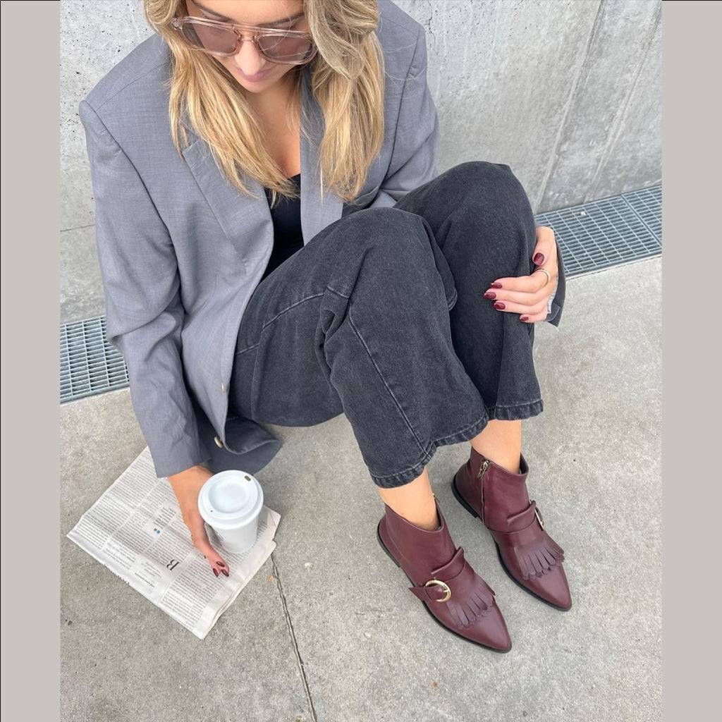 COPENHAGEN SHOES IF WHEN Stiefel 2222 BORDEAUX