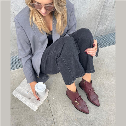 COPENHAGEN SHOES IF WHEN Stiefel 2222 BORDEAUX