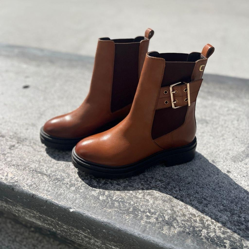 COPENHAGEN SHOES ITS LIKE FALL Stiefel 0241 COGNAC