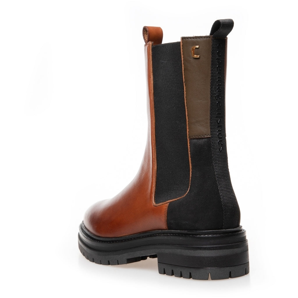COPENHAGEN SHOES IT'S A KIND OF MAGIC Stiefel 0231 COGNAC/BLACK/BROWN
