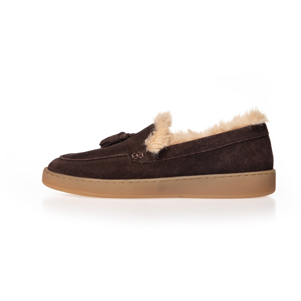 COPENHAGEN SHOES JUST A KISS Loafer 0018 DK BROWN