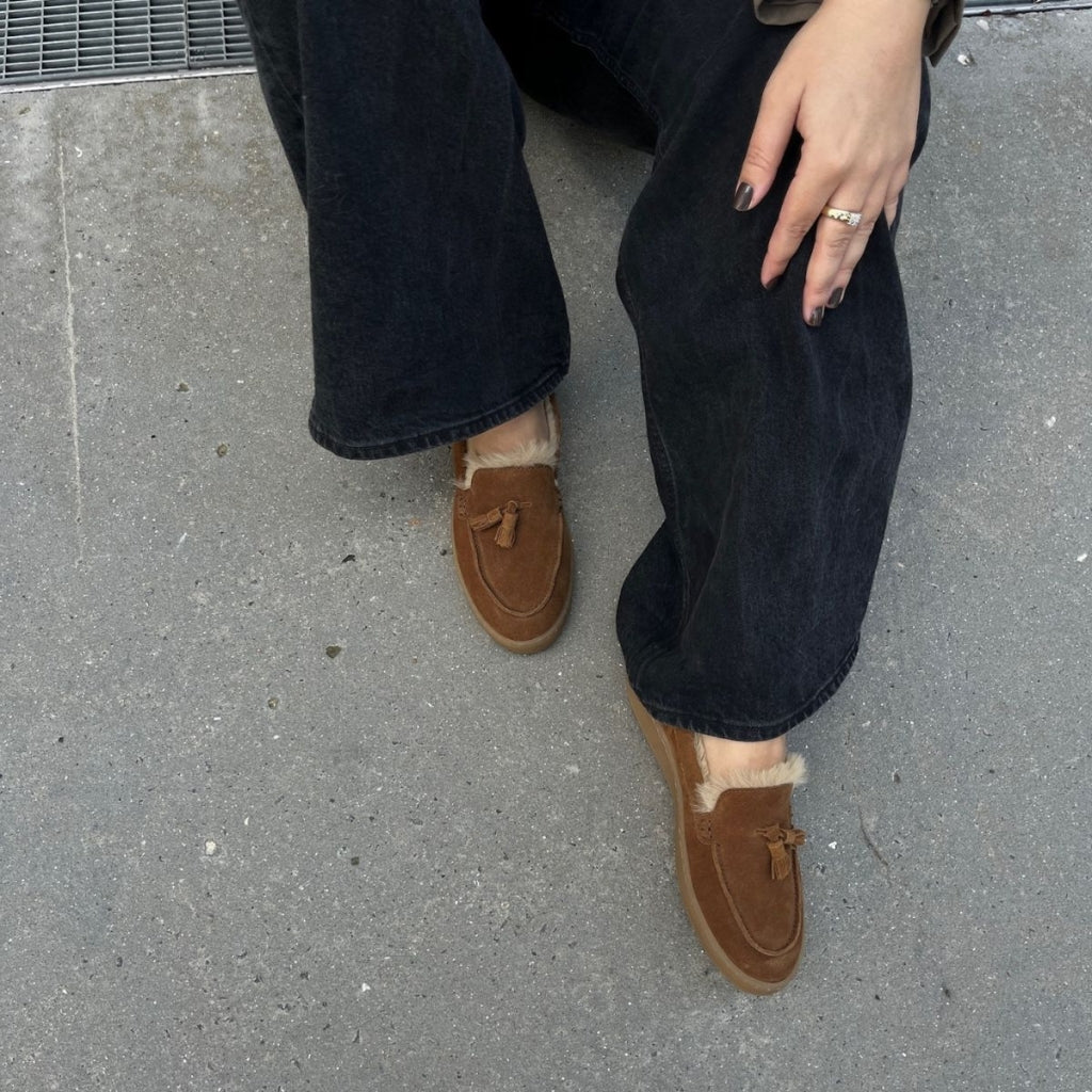 COPENHAGEN SHOES JUST A KISS Loafer 0026 LT. BROWN