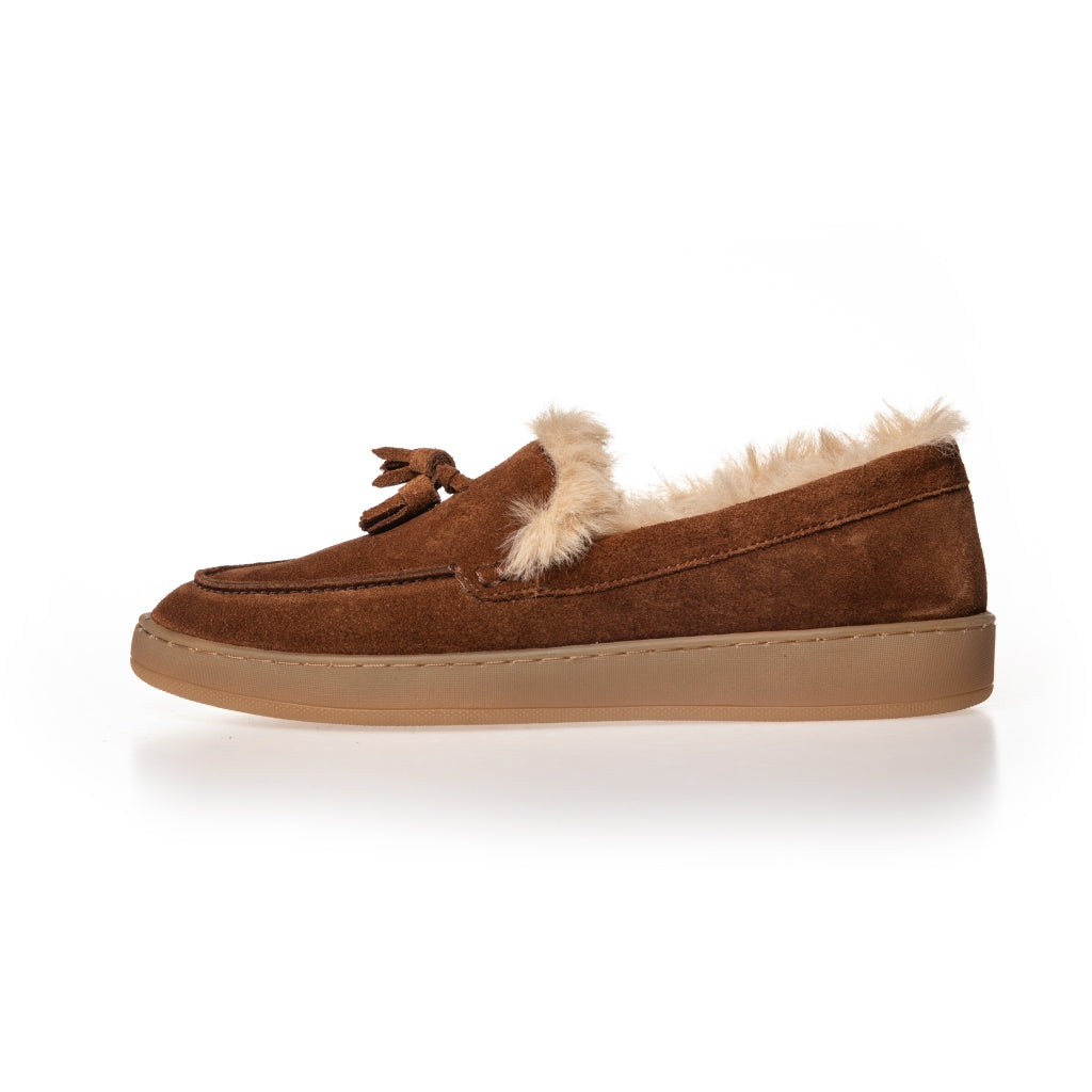 COPENHAGEN SHOES JUST A KISS Loafer 0026 LT. BROWN
