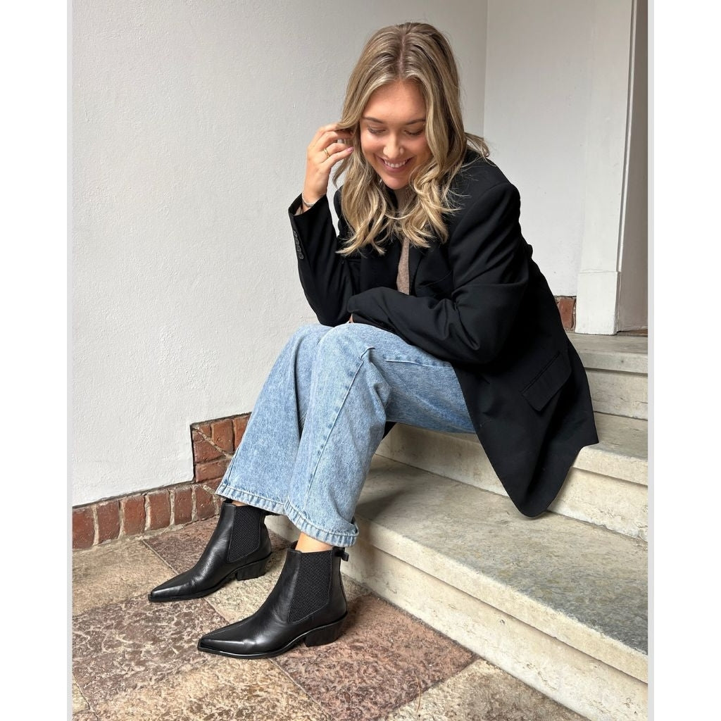 COPENHAGEN SHOES JUST THEN Stiefel 0001 BLACK