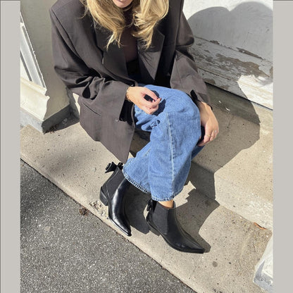 COPENHAGEN SHOES JUST THEN Stiefel 0001 BLACK