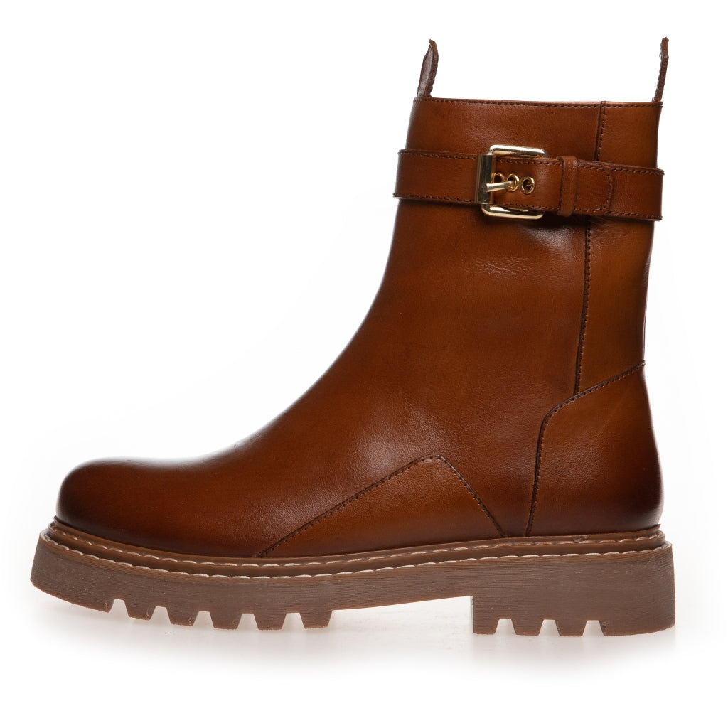 COPENHAGEN SHOES JUST WALK ON Stiefel 0241 COGNAC