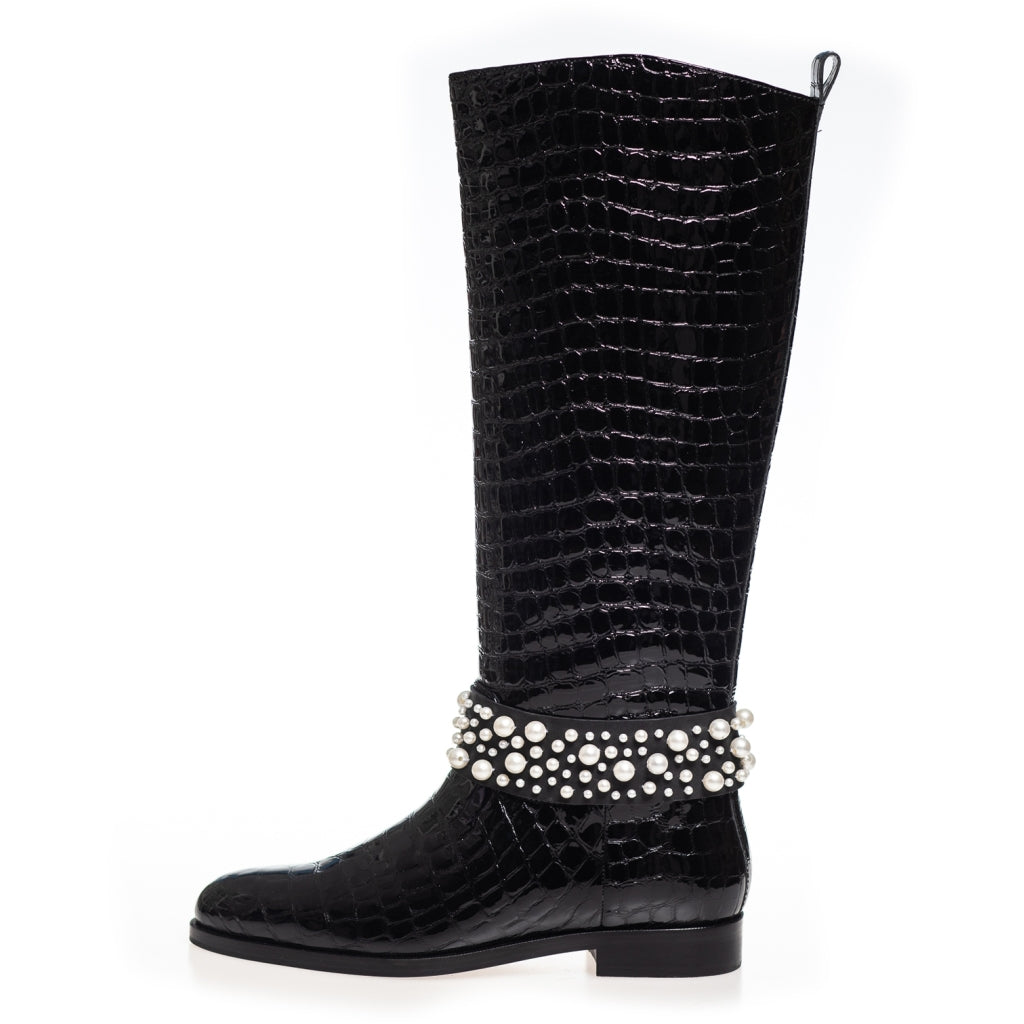 COPENHAGEN SHOES LADY BOOT Long boot 0001 BLACK