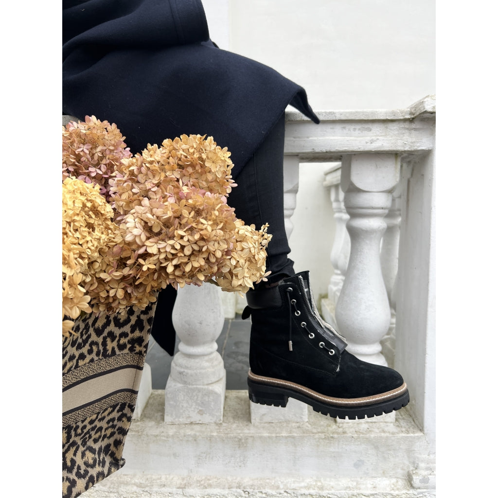COPENHAGEN SHOES LEADER FUR Stiefel 001 Black
